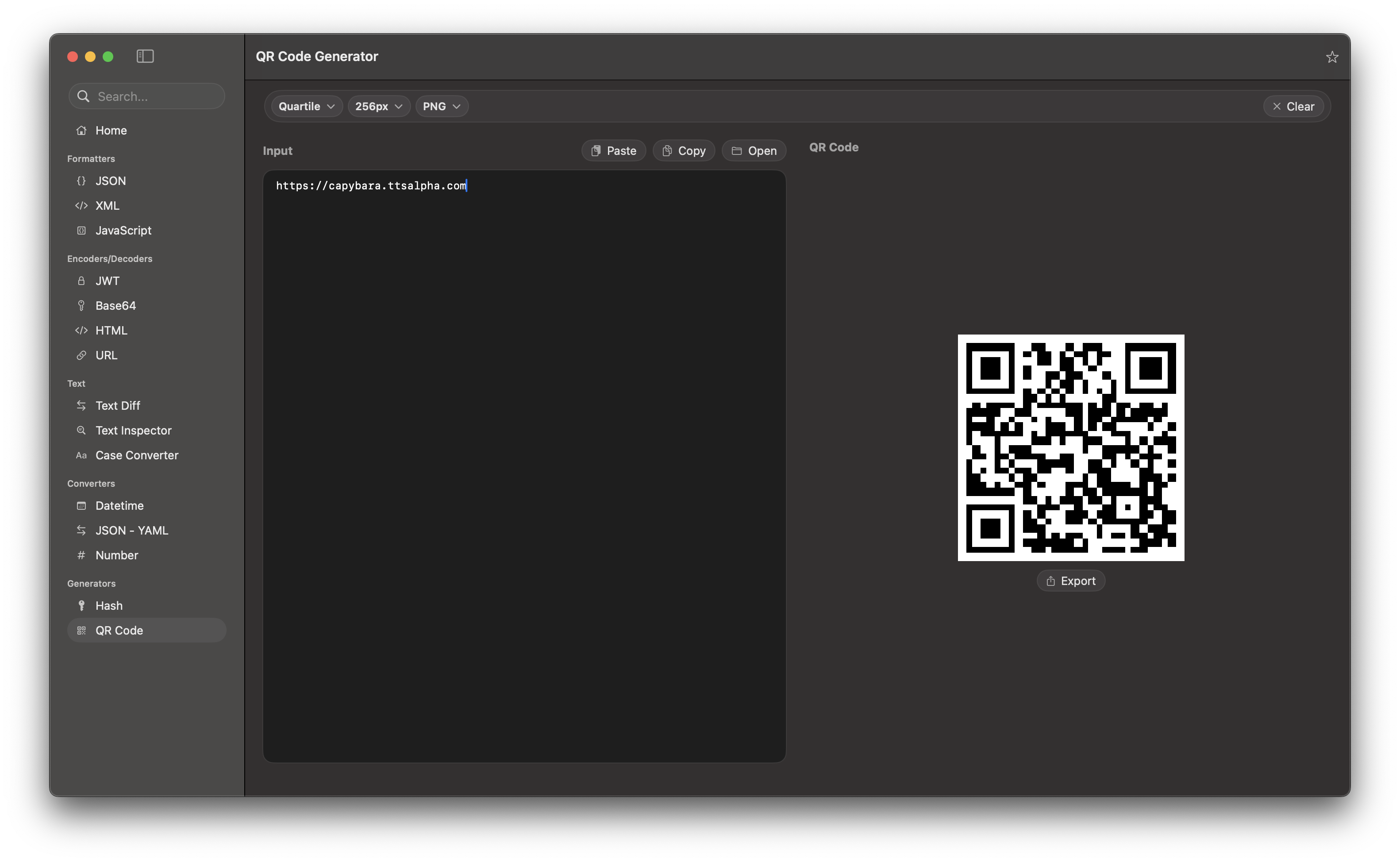 QR Code Generator